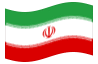 Animerad flagga Iran