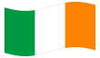 Animerad flagga Irland