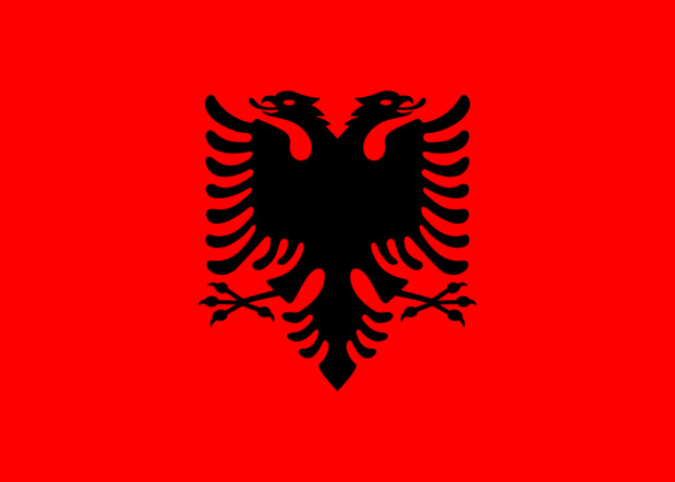 Flagga Albanien, Flagga Albanien