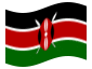 Animerad flagga Kenya