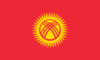 Flagg grafik Kirgizistan