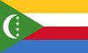 Flagg grafik Komorerna