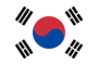 Flagg grafik Sydkorea