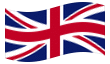 Animerad flagga Storbritannien