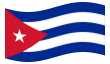 Animerad flagga Kuba