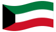 Animerad flagga Kuwait
