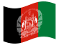Animerad flagga Afghanistan