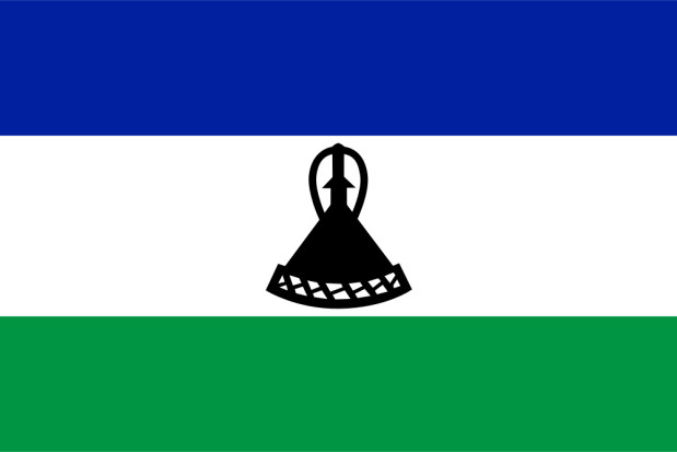 Flagga Lesotho, Flagga Lesotho