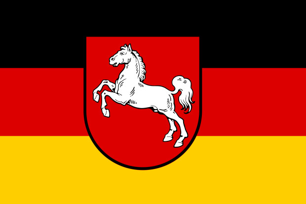 Flagga Niedersachsen
