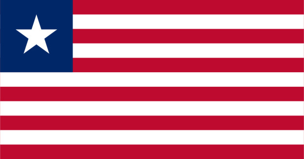 Flagga Liberia