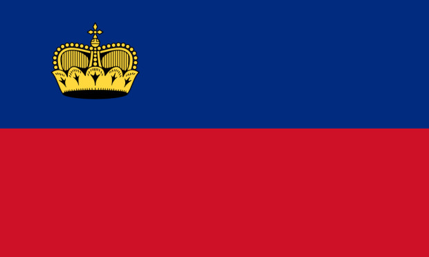 Flagga Liechtenstein