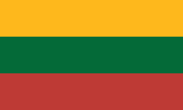 Flagga Litauen