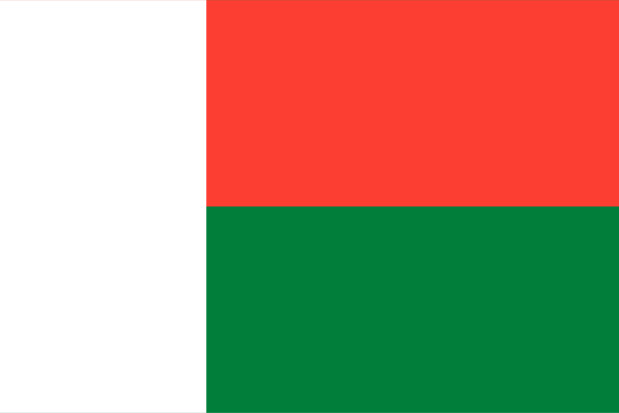 Flagga Madagaskar
