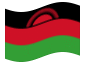 Animerad flagga Malawi