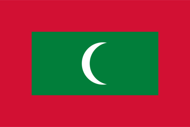Flagga Maldiverna, Flagga Maldiverna