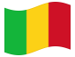 Animerad flagga Mali