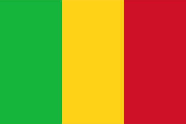 Flagga Mali