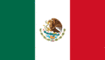 Flagg grafik Mexiko