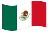Animerad flagga Mexiko