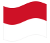 Animerad flagga Monaco