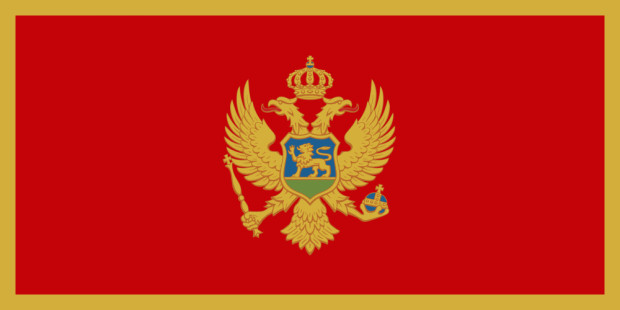Flagga Montenegro, Flagga Montenegro