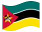 Animerad flagga Moçambique