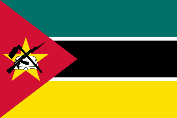 Flagga Moçambique