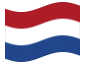 Animerad flagga Nederländerna