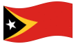 Animerad flagga Östtimor
