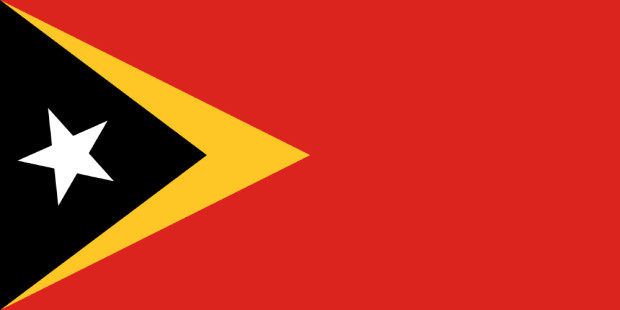 Flagga Östtimor