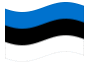 Animerad flagga Estland