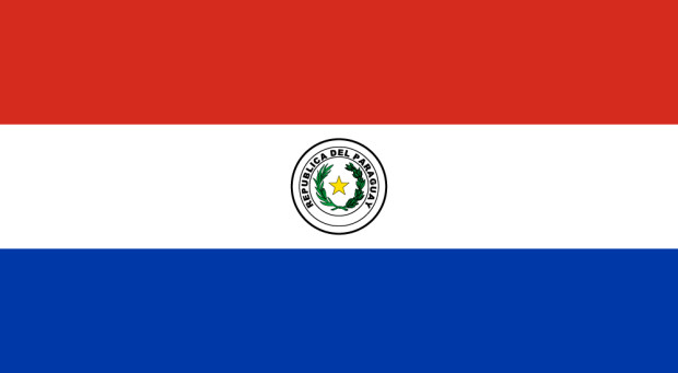 Flagga Paraguay