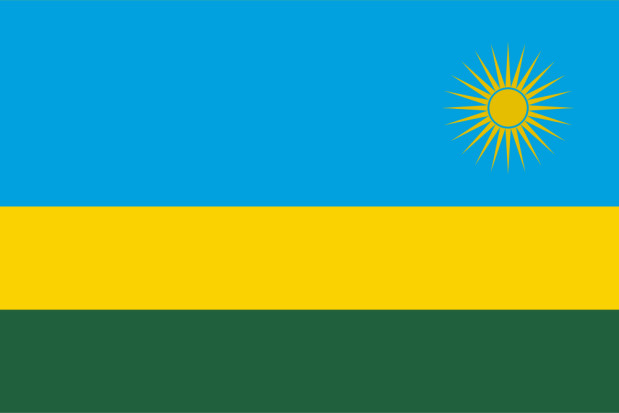 Flagga Rwanda