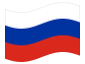 Animerad flagga Ryssland