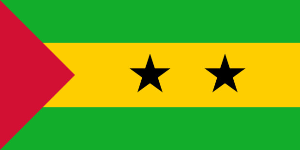 Flagga São Tomé och Príncipe, Flagga São Tomé och Príncipe