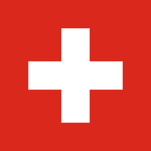 Flagga Schweiz