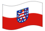 Animerad flagga Thüringen