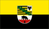 Flagg grafik Sachsen-Anhalt