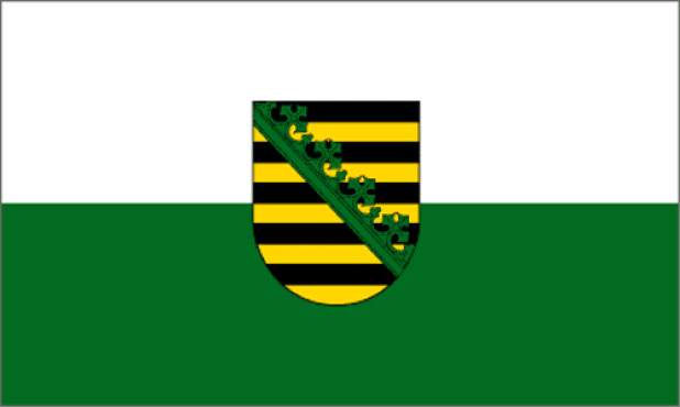 Flagga Sachsen