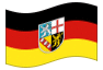 Animerad flagga Saarland