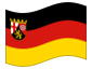 Animerad flagga Rheinland-Pfalz