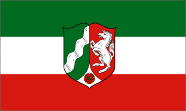 Flagga Nordrhein-Westfalen