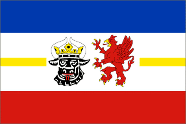 Flagga Mecklenburg-Vorpommern, Flagga Mecklenburg-Vorpommern