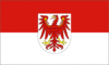 Flagg grafik Brandenburg