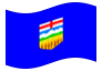 Animerad flagga Alberta