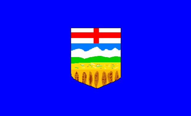 Flagga Alberta