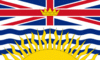 Flagg grafik British Columbia