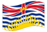 Animerad flagga British Columbia