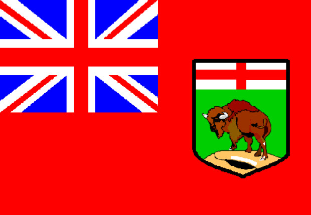Flagga Manitoba