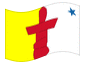Animerad flagga Nunavut